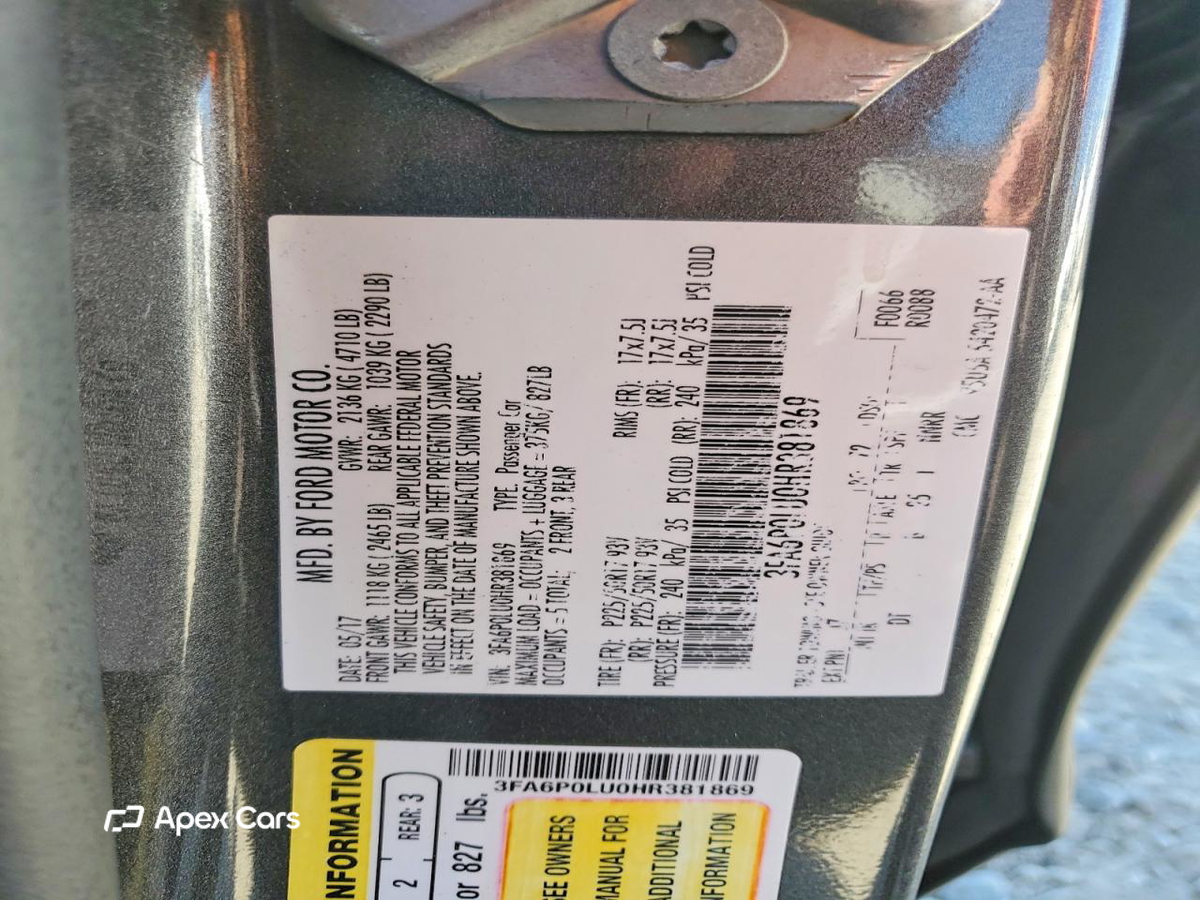Ford Fusion 2017