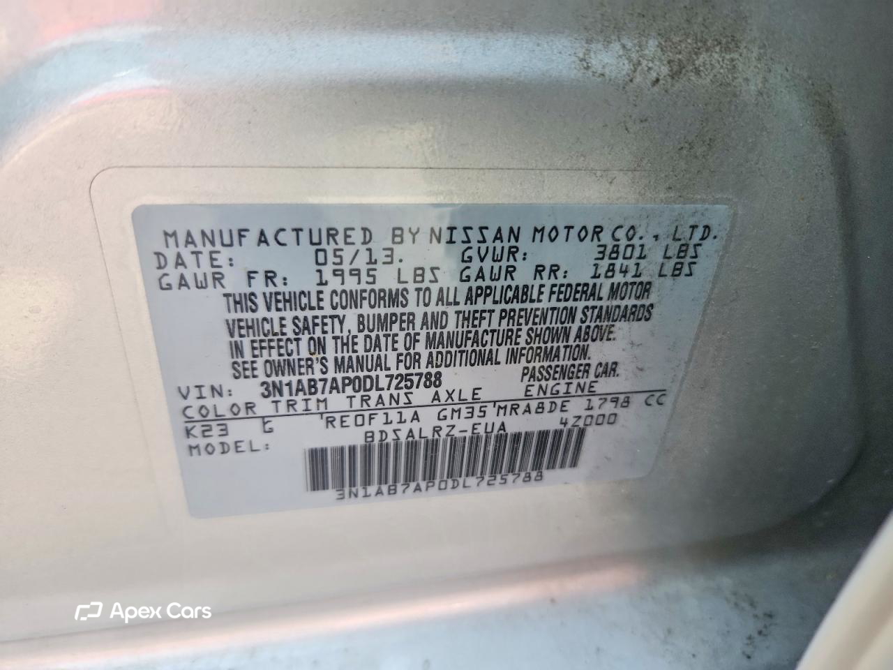 Nissan Sentra 2013