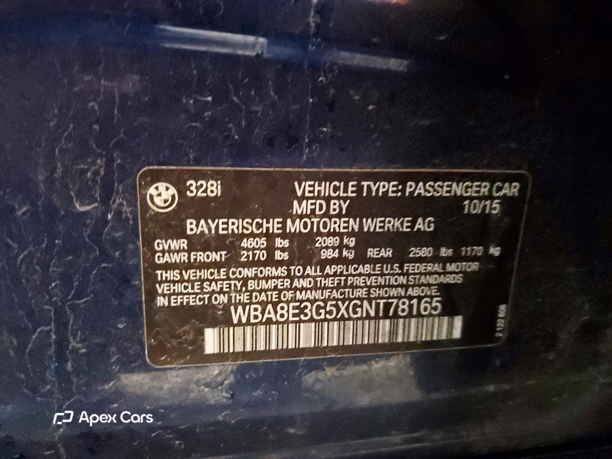 BMW Series 3 2016