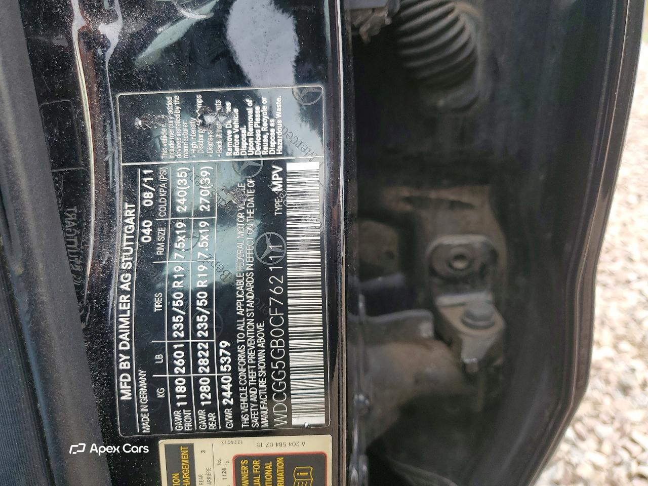 Mercedes-Benz GLK-klasse 2012