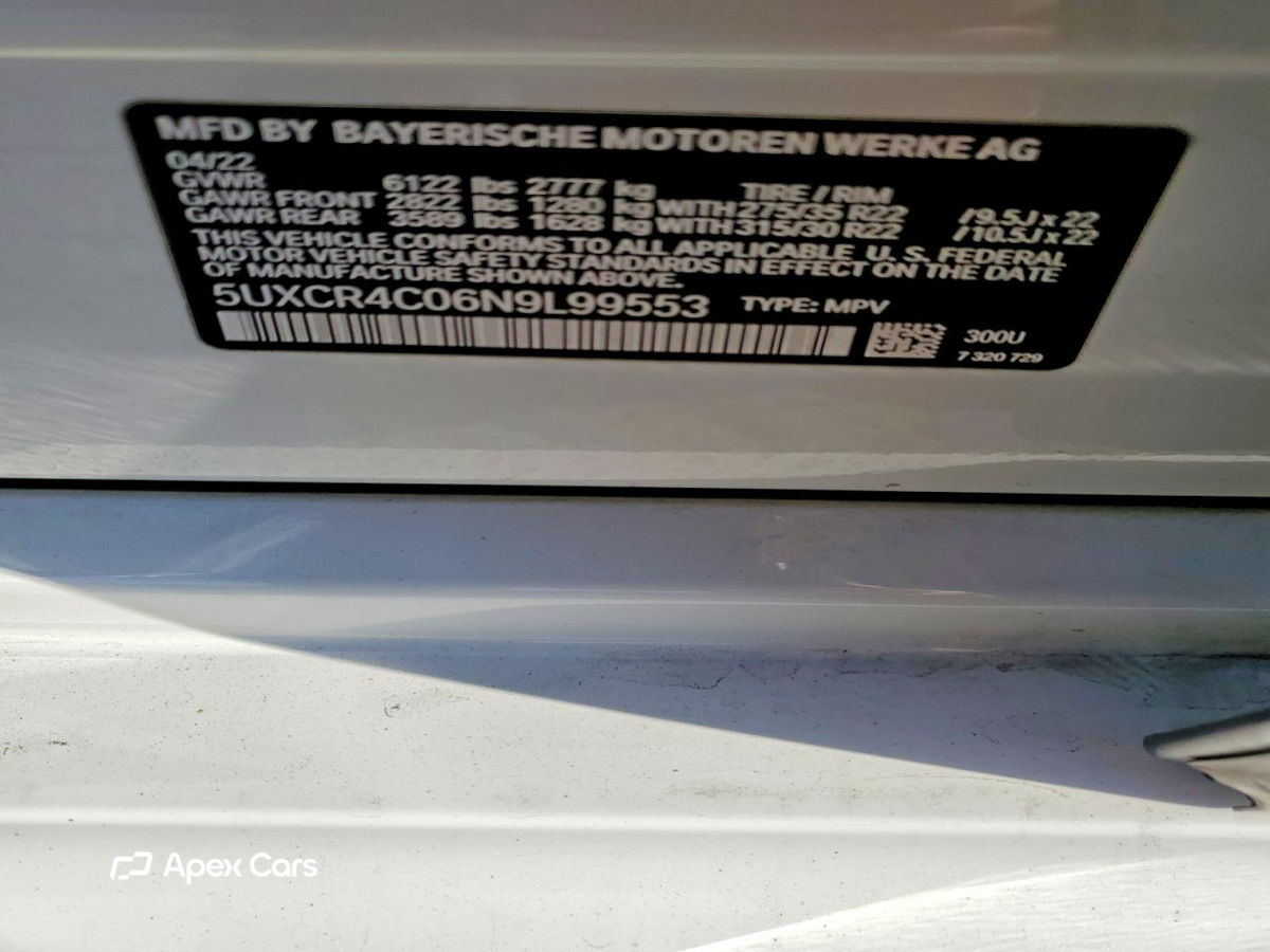 BMW X5 2022