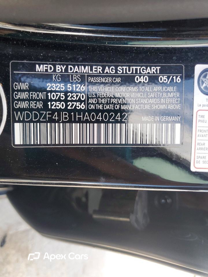 Mercedes-Benz E-klasse 2017