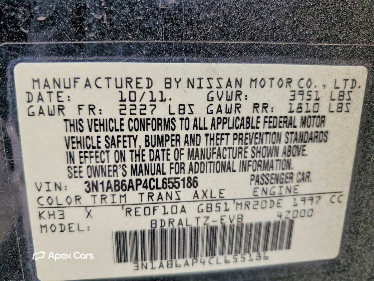Nissan Sentra 2012
