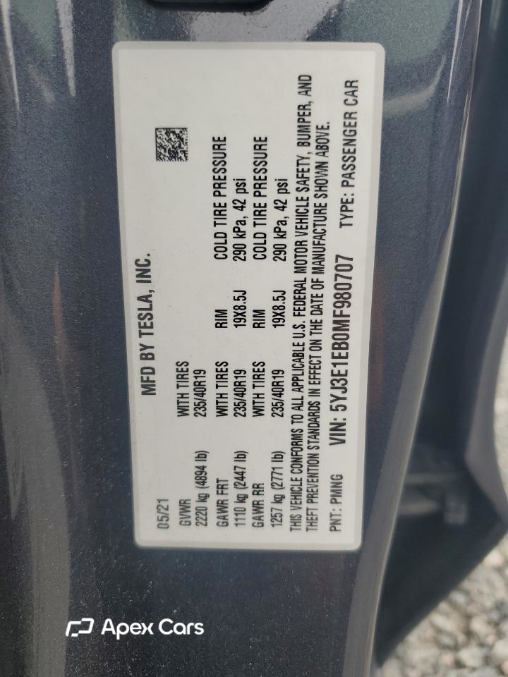Tesla Model 3 2021