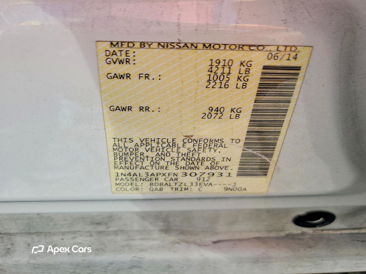 Nissan Altima 2015