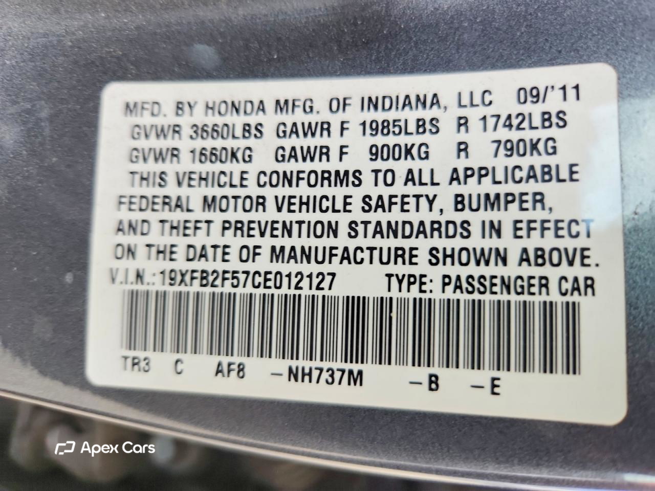 Honda Civic 2012