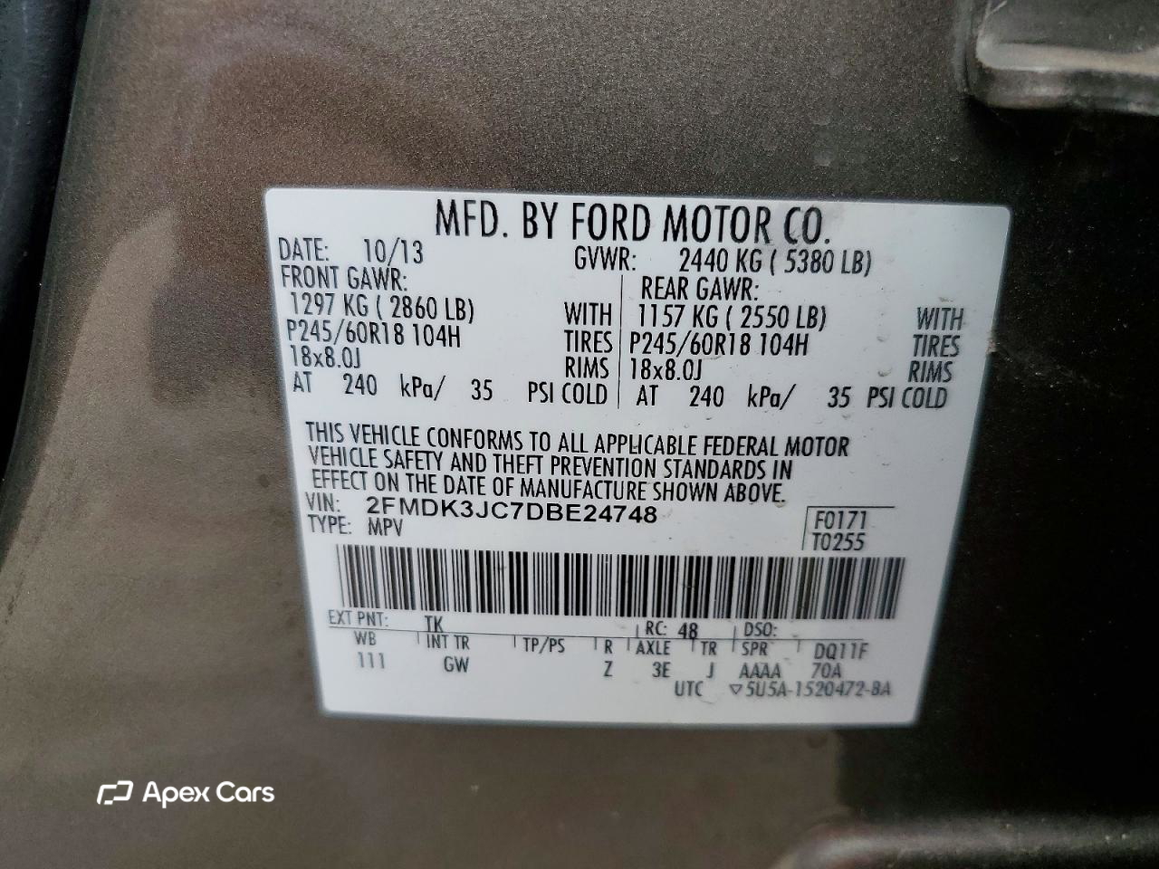 Ford Edge 2013