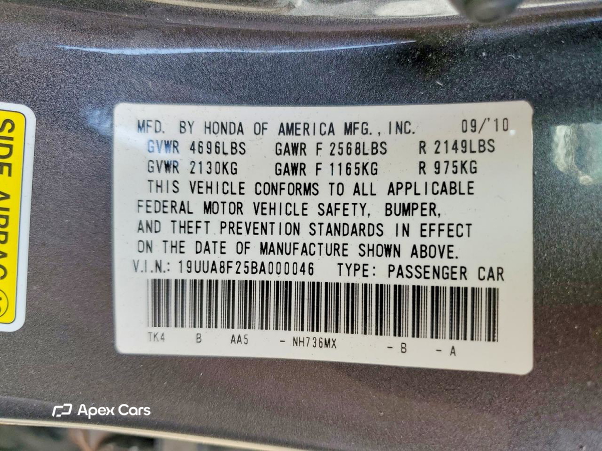 Acura TL 2011