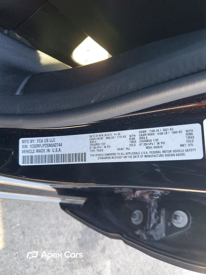 RAM 1500 2025
