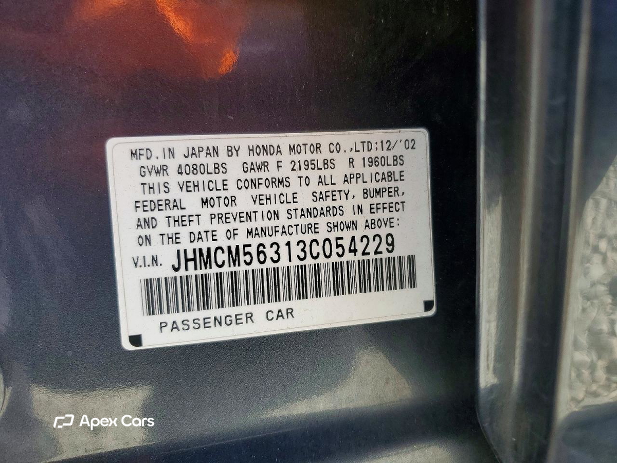 Honda Accord 2003