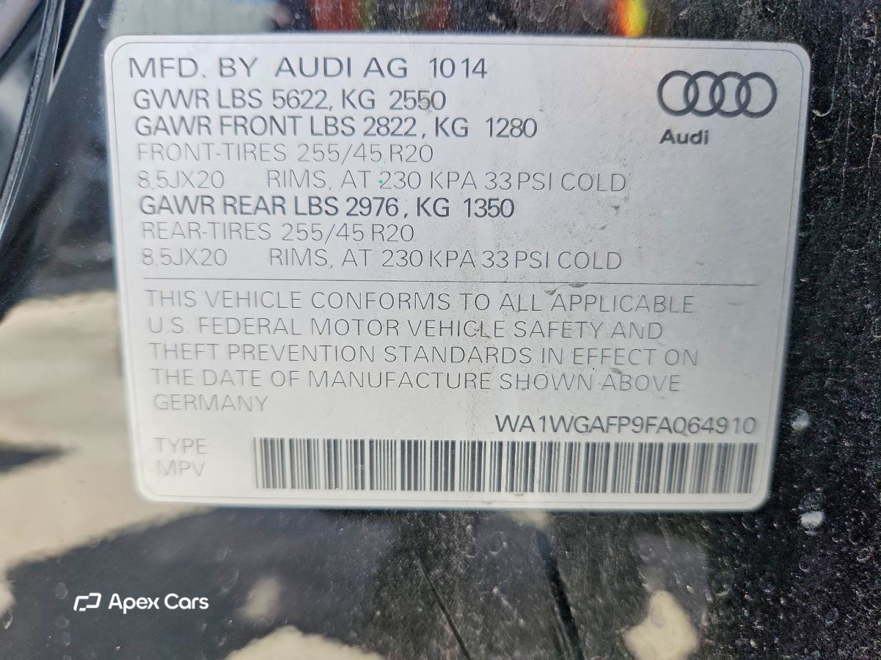 Audi Q5 2015