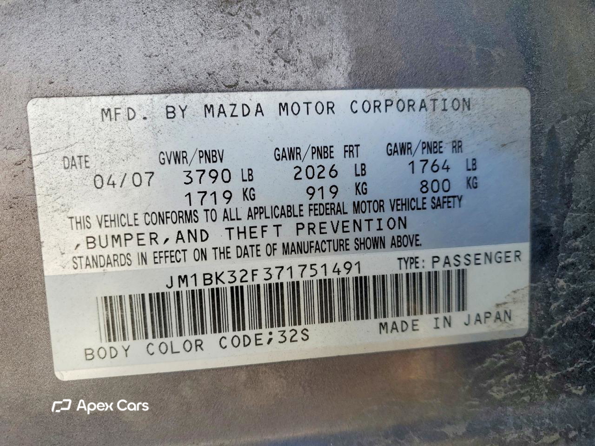 Mazda 3 2007