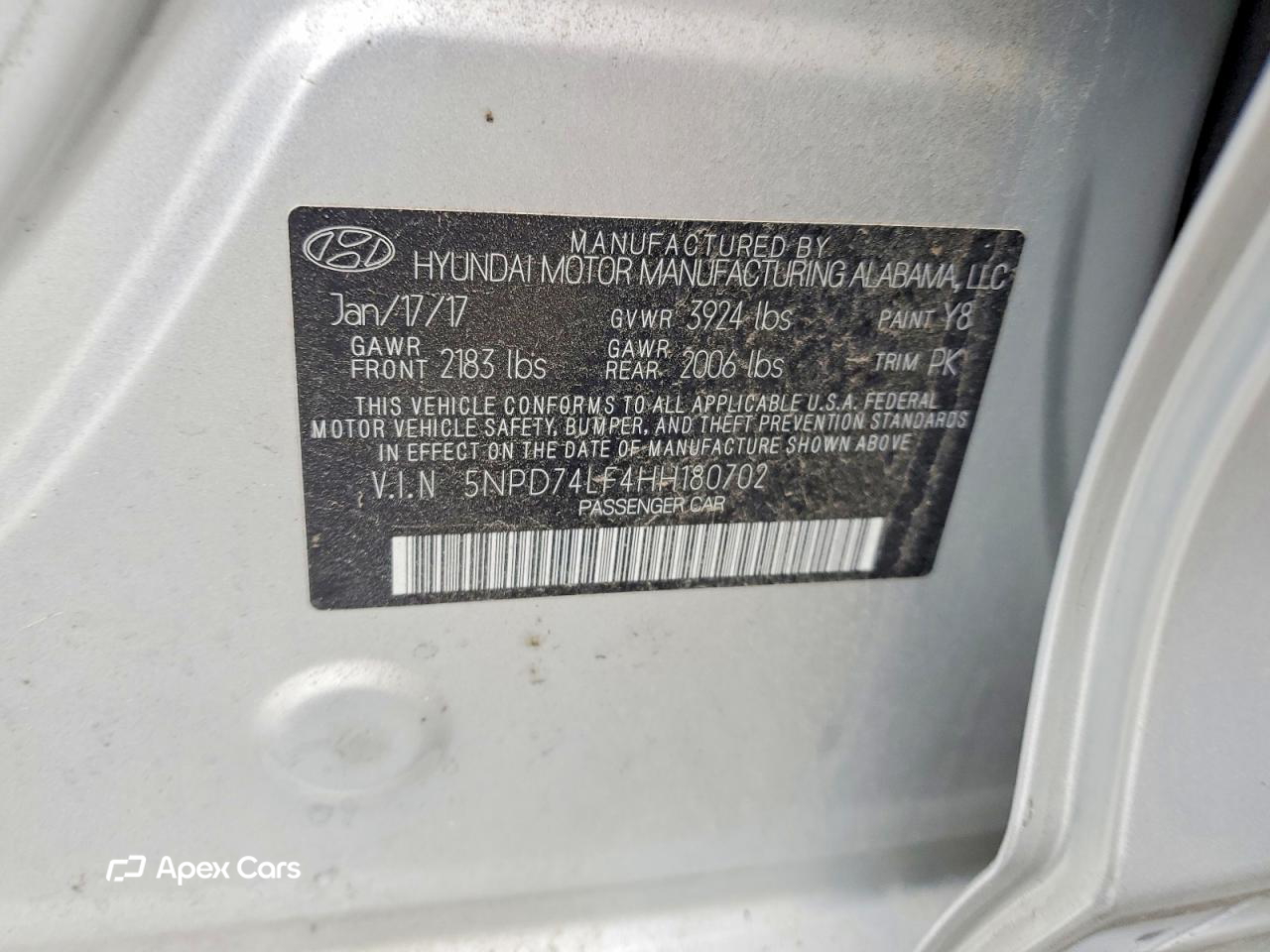 Hyundai Elantra 2017