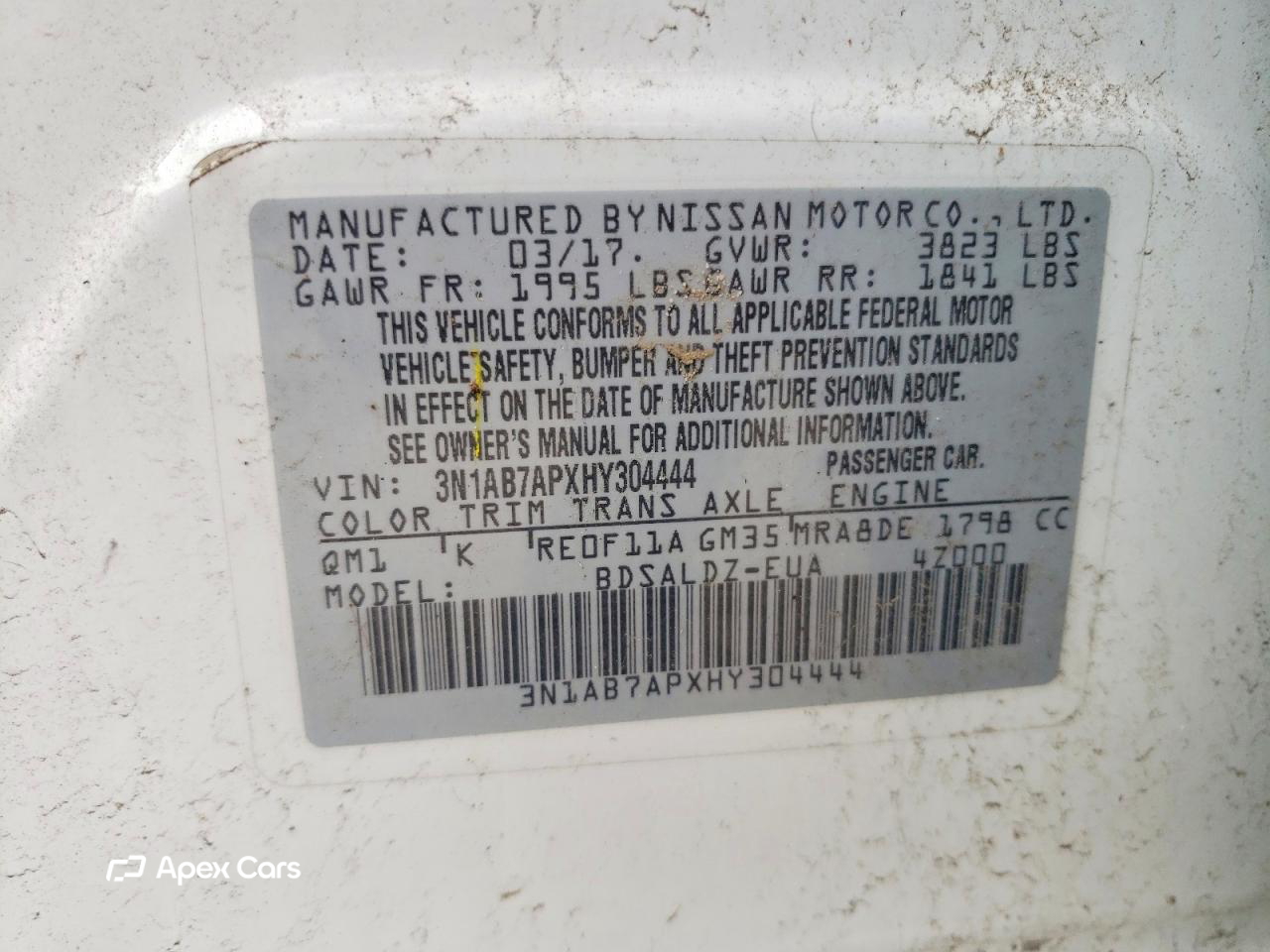 Nissan Sentra 2017