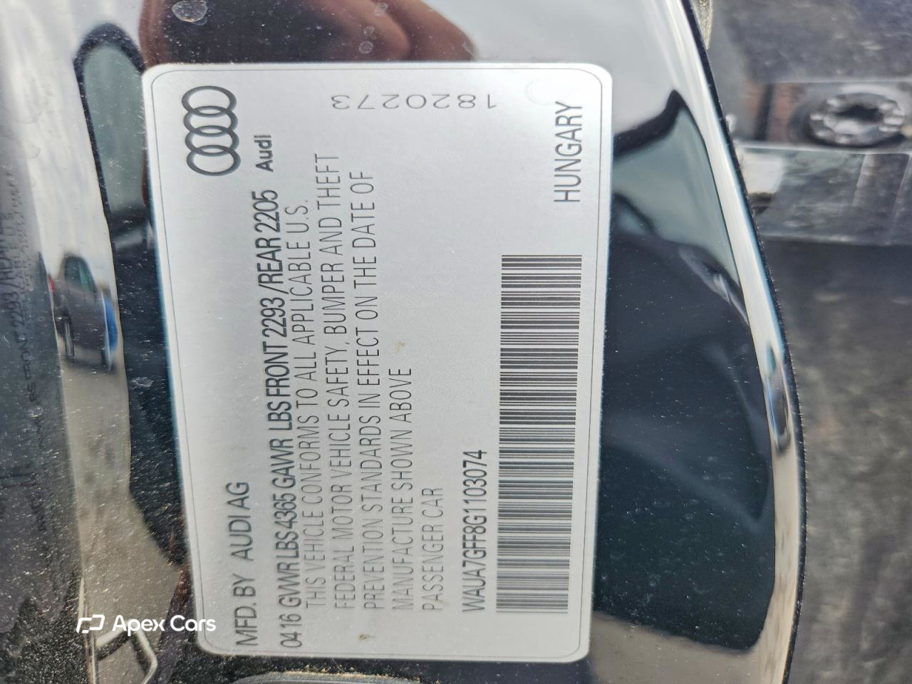 Audi A3 2016