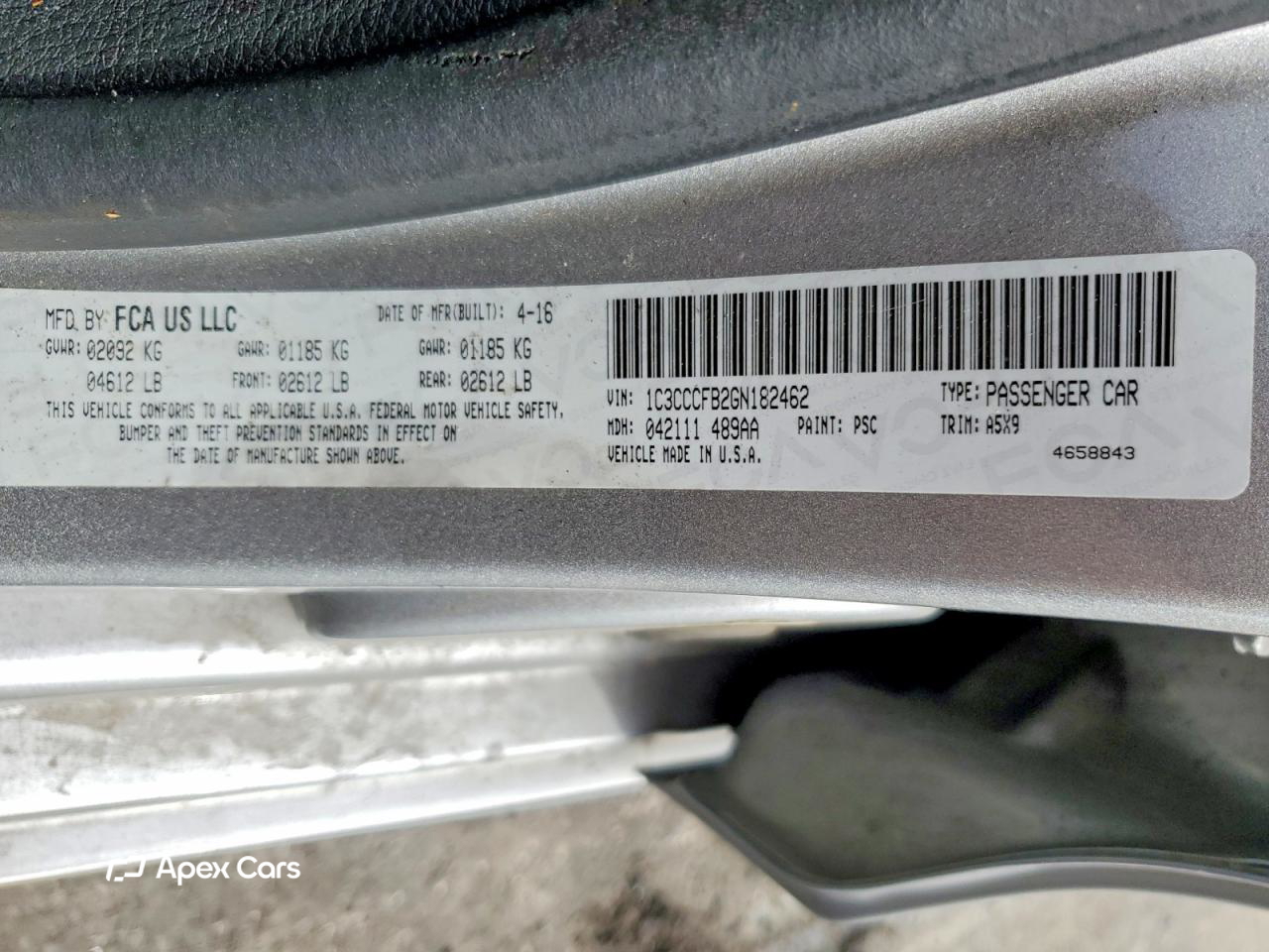 Chrysler 200 2016