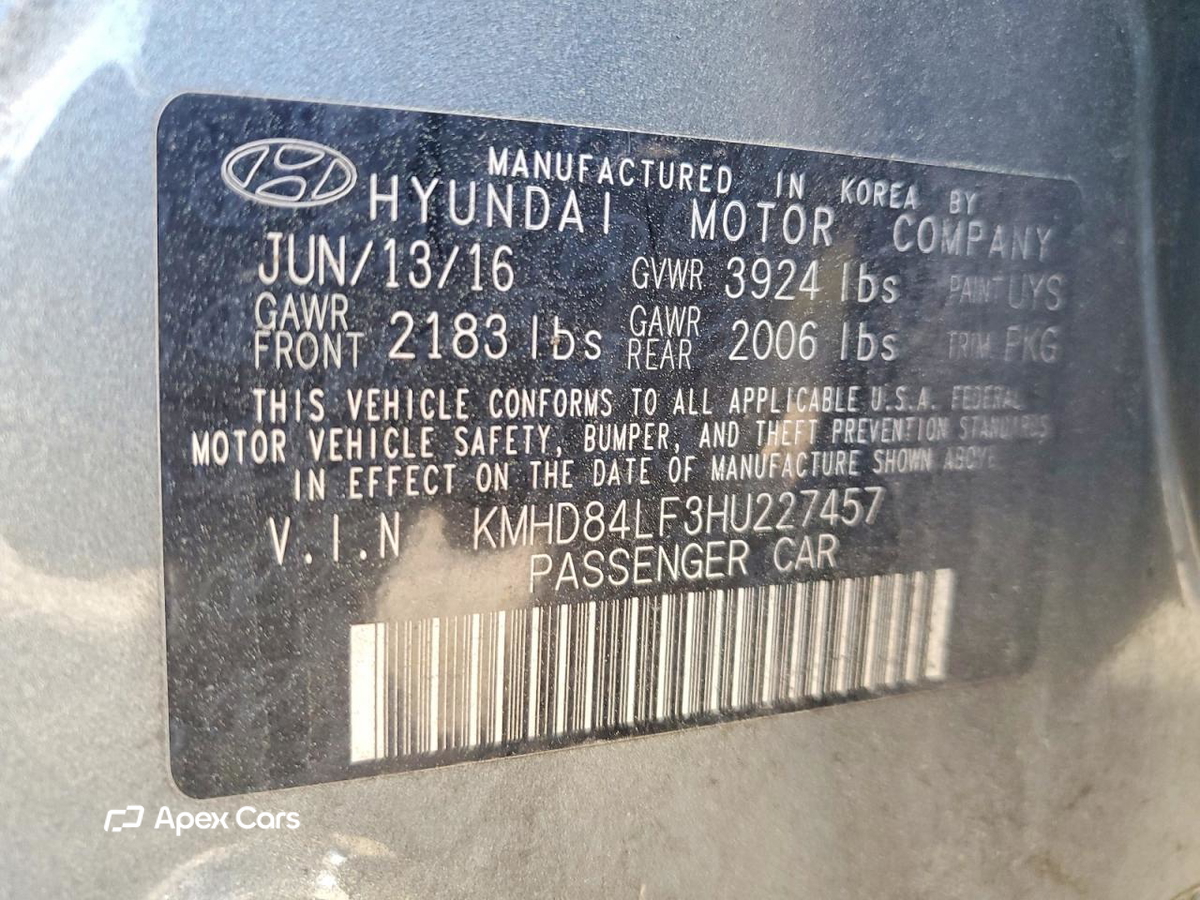 Hyundai Elantra 2017