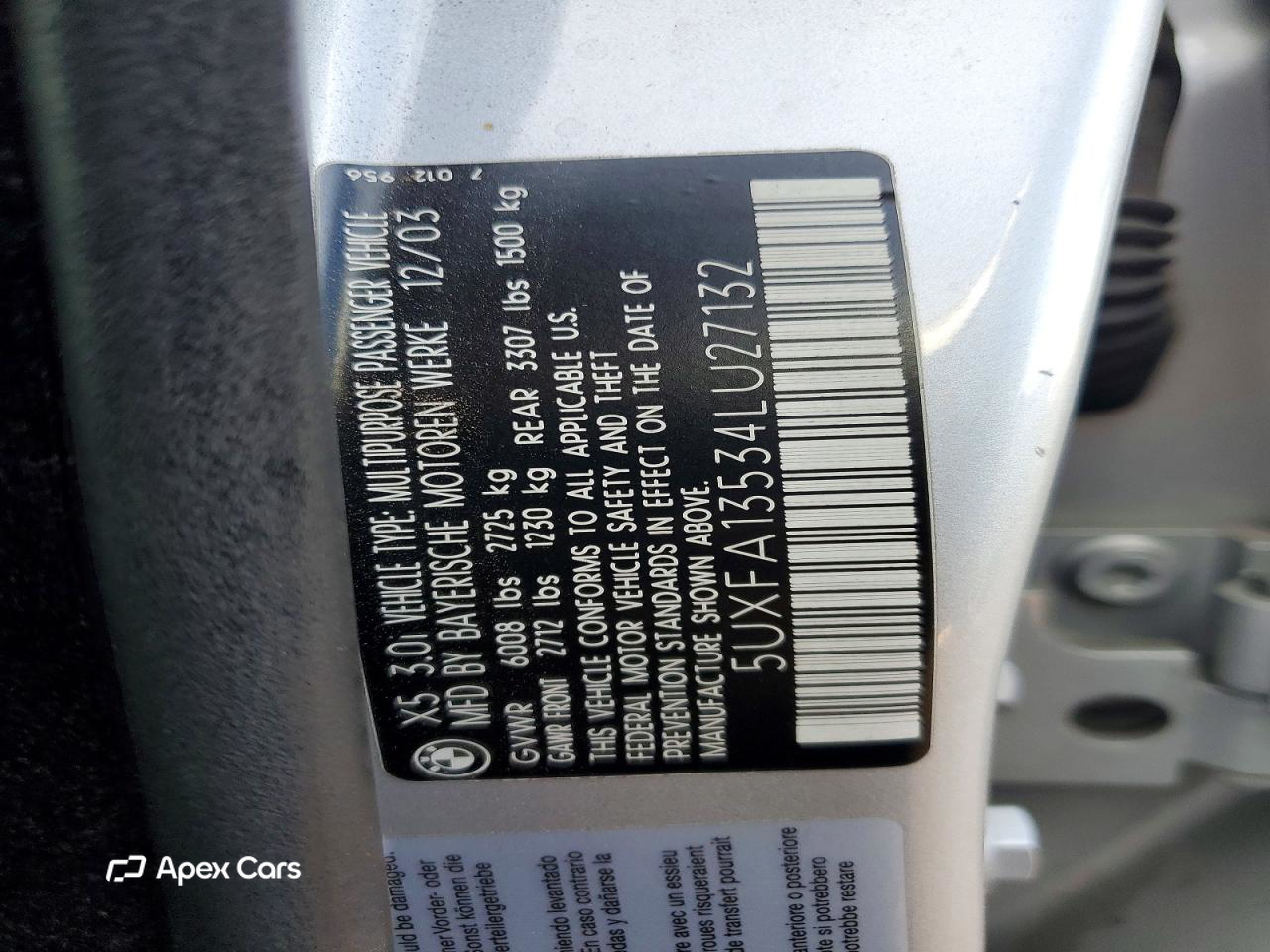 BMW X5 2004