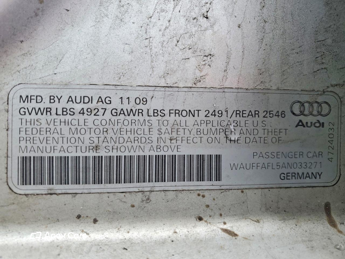Audi A4 2010