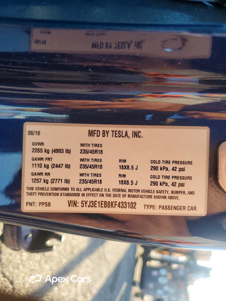 Tesla Model 3 2019