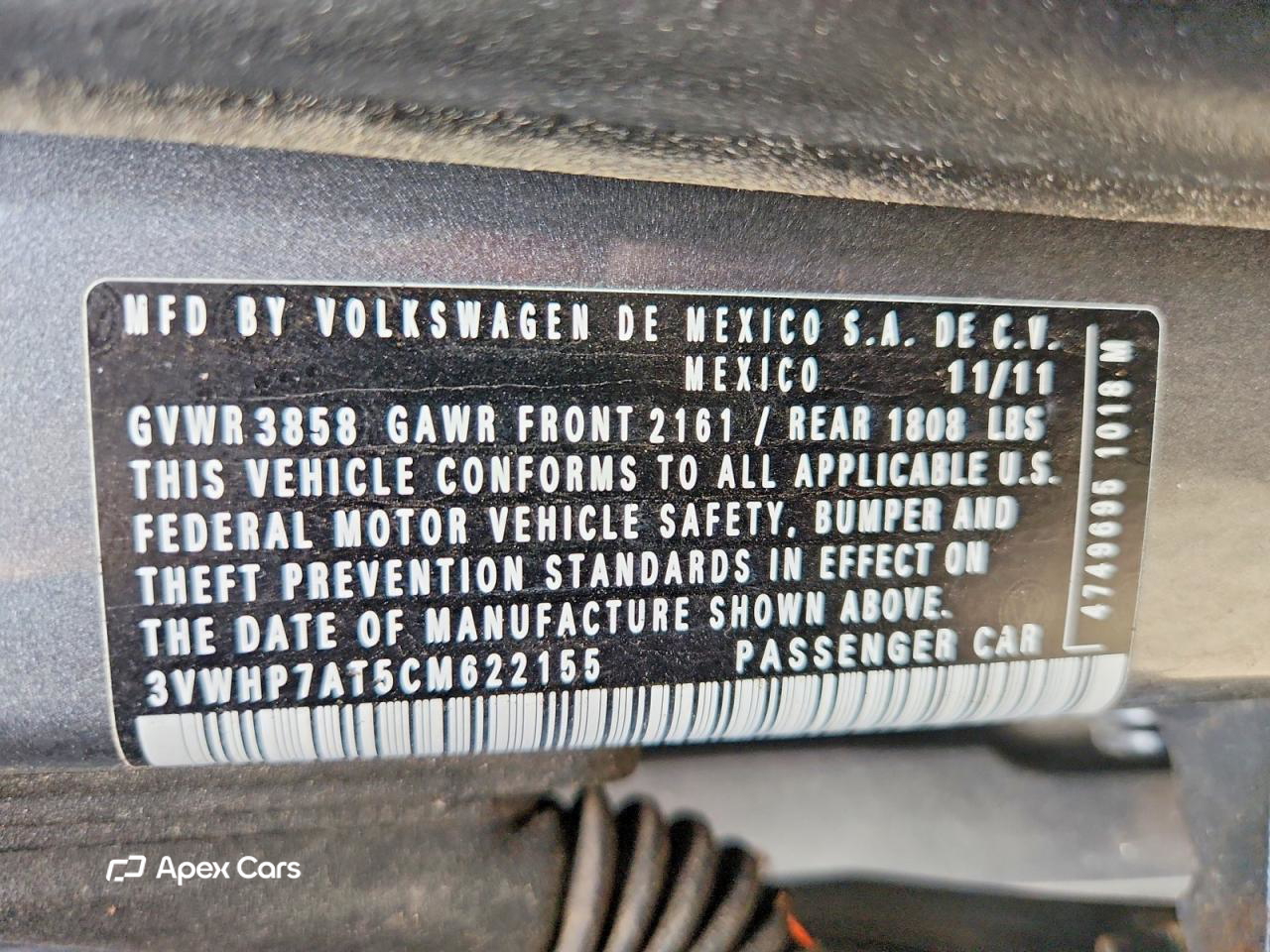 Volkswagen Beetle 2012