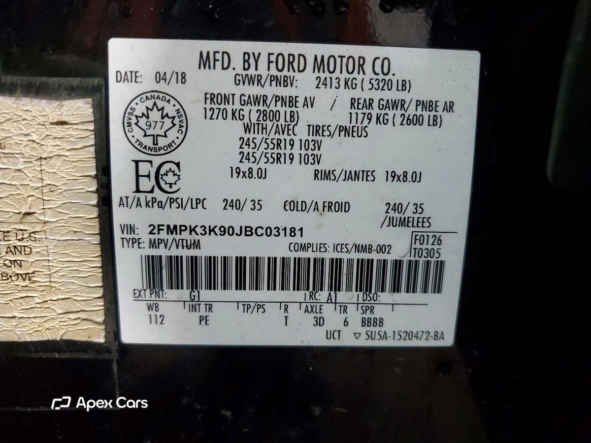 Ford Edge 2018