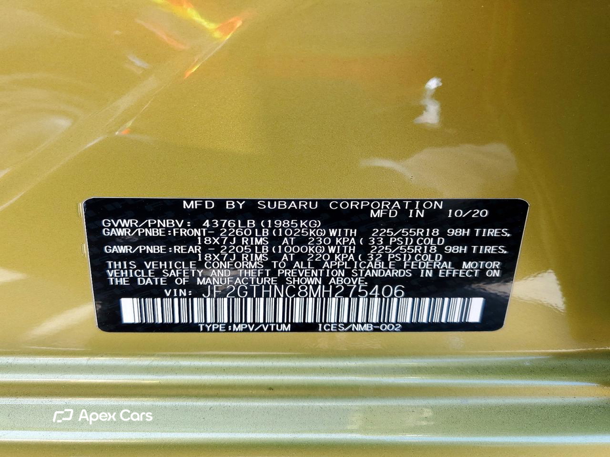 Subaru XV 2021