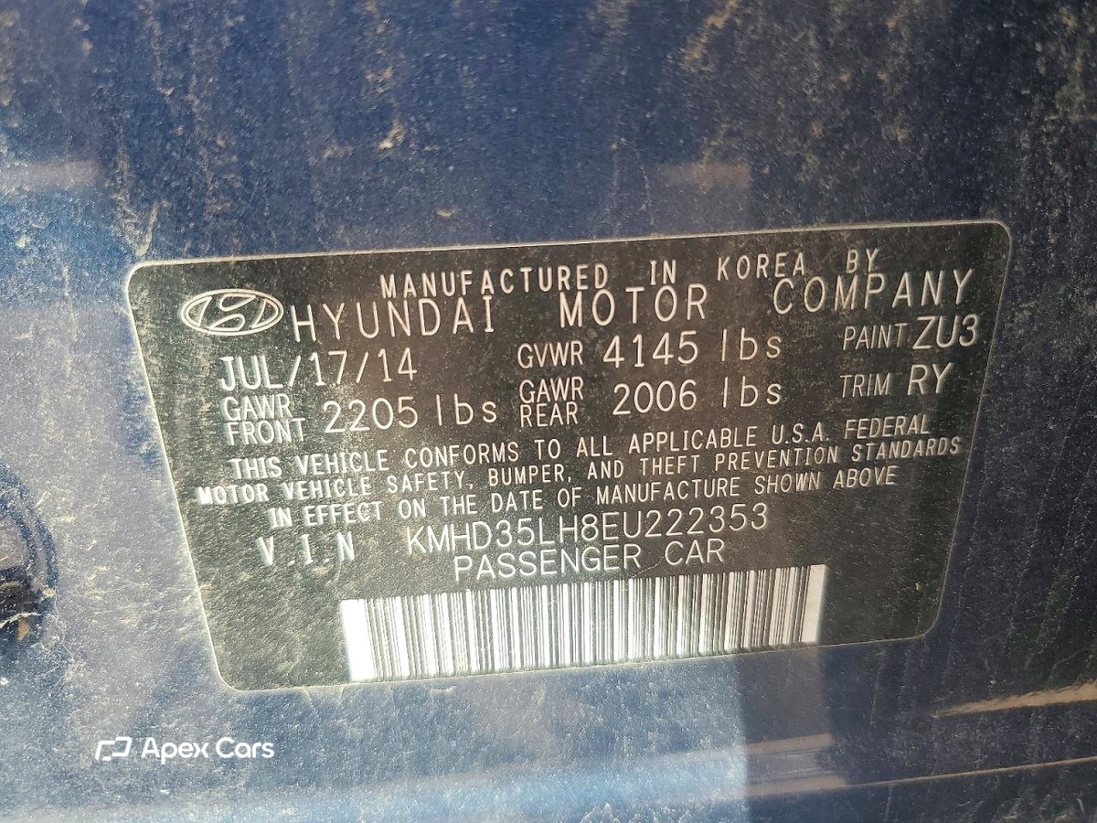 Hyundai Elantra 2014