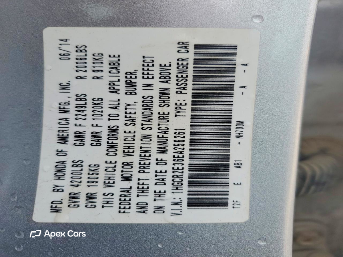 Honda Accord 2014