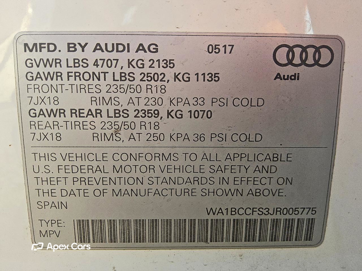 Audi Q3 2018