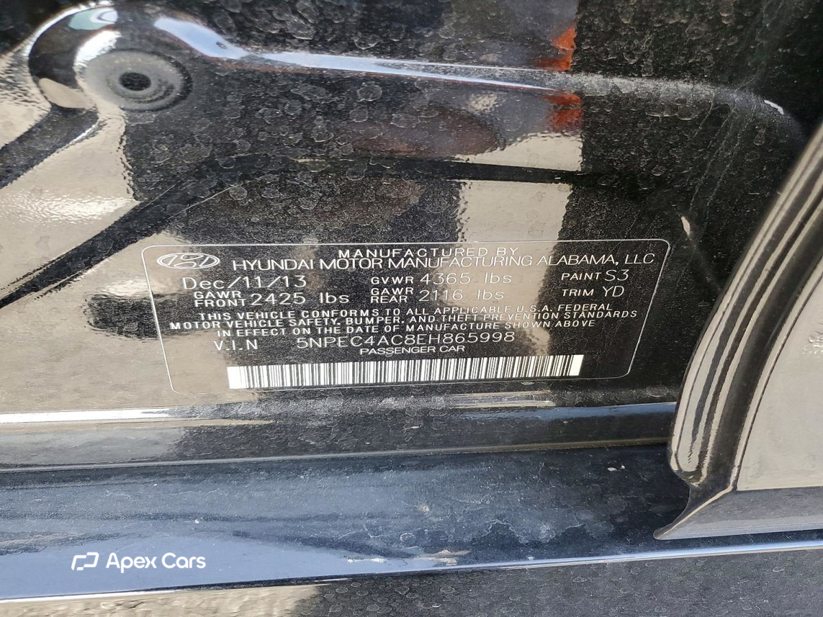 Hyundai Sonata 2014