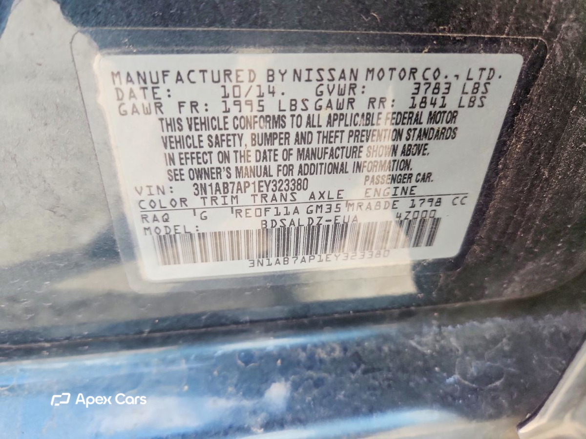 Nissan Sentra 2014