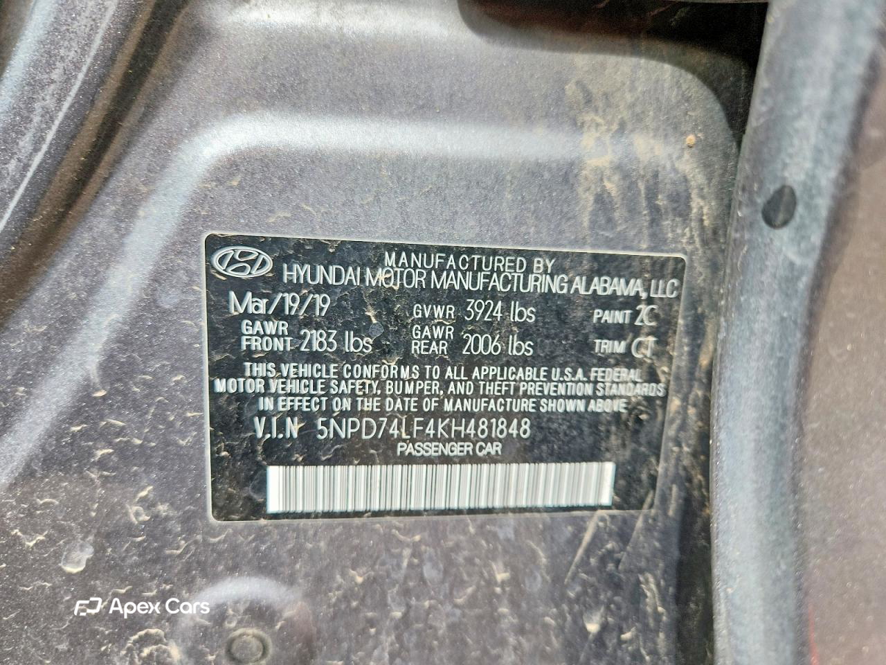 Hyundai Elantra 2019
