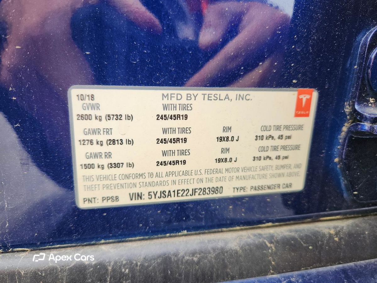 Tesla Model S 2018
