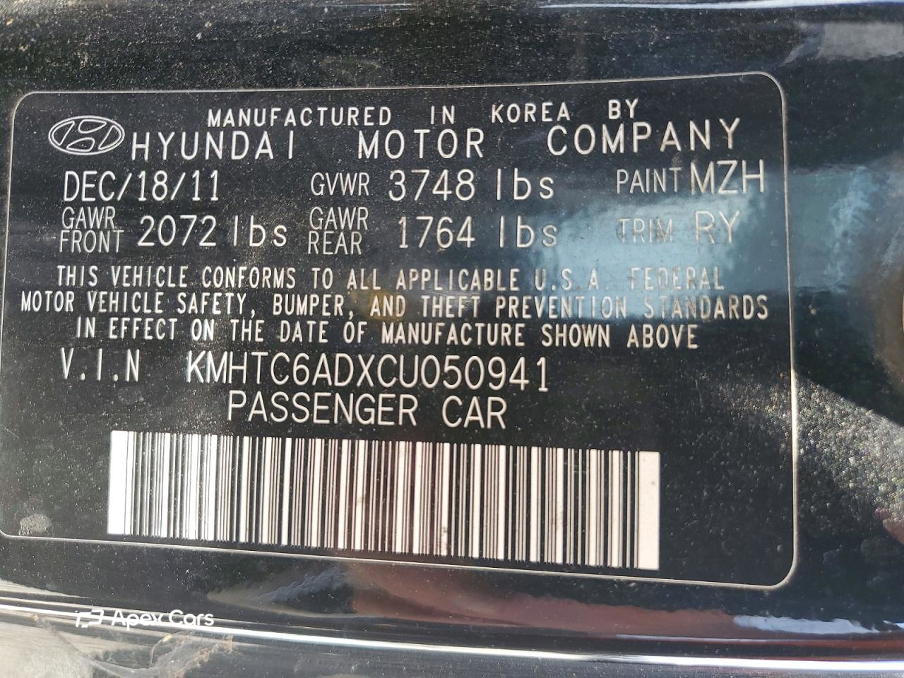 Hyundai Veloster 2012