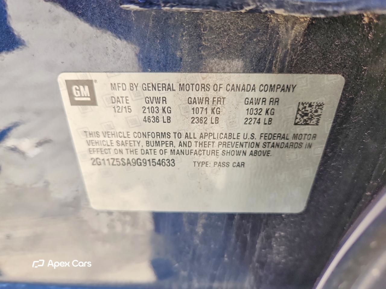 Chevrolet Impala 2016