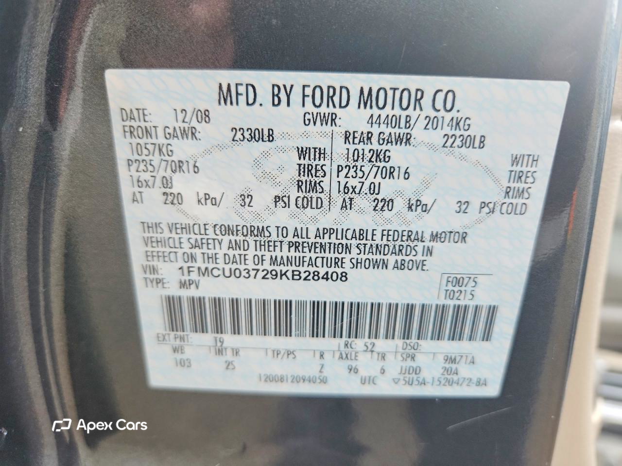 Ford Escape 2009