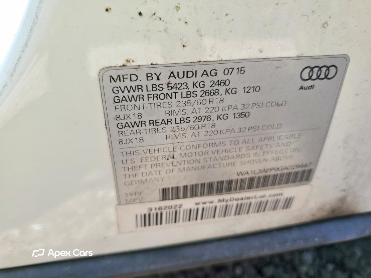 Audi Q5 2016