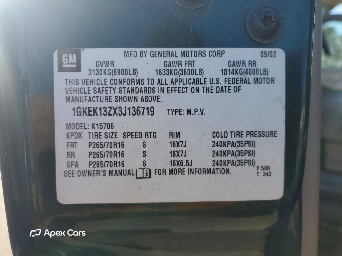 GMC Yukon 2003