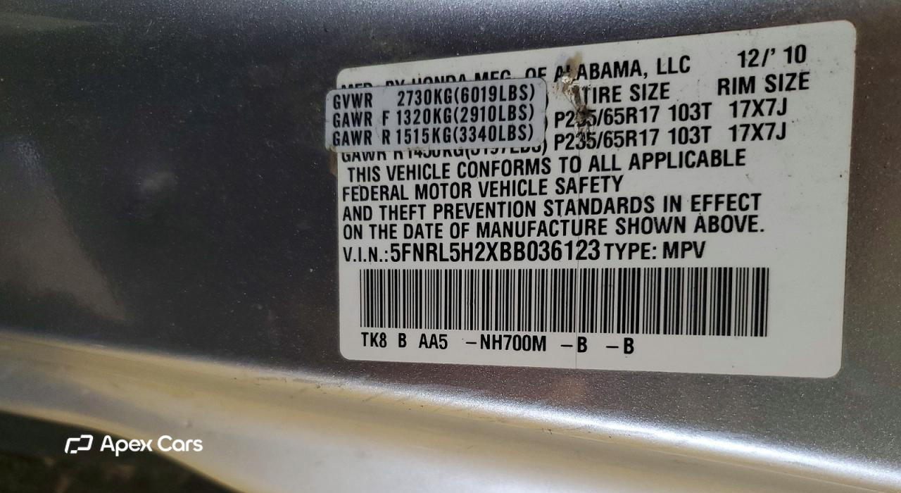 Honda Odyssey 2011