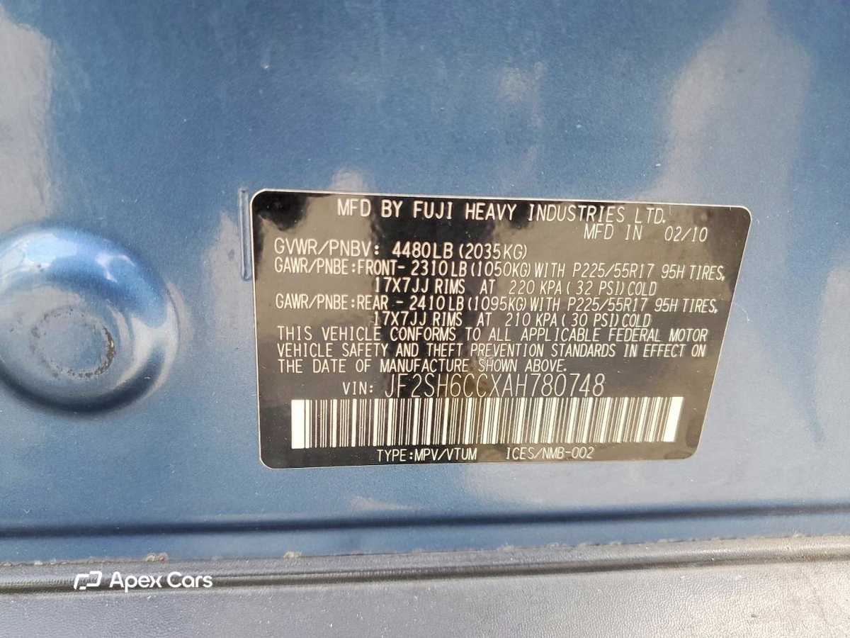 Subaru Forester 2010
