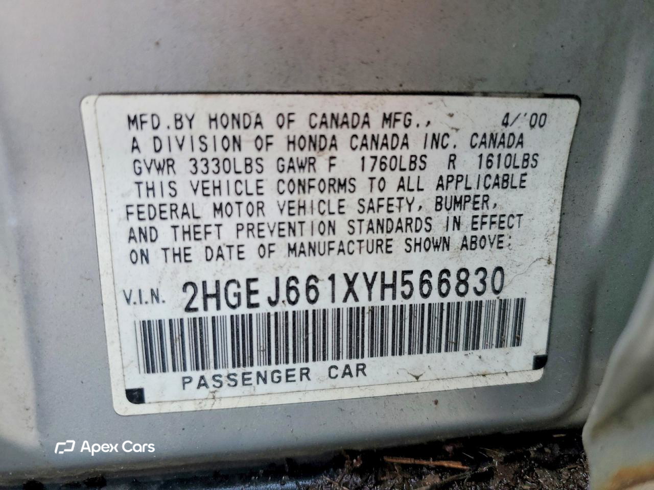 Honda Civic 2000