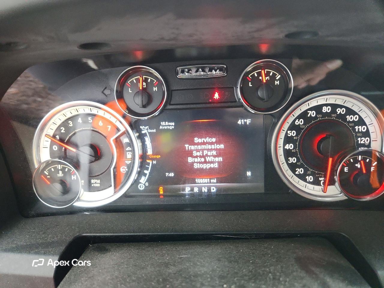 RAM 1500 2017