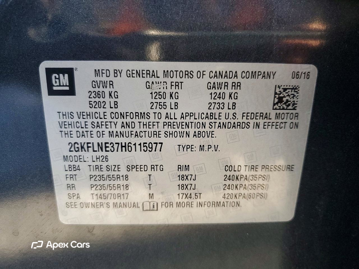 GMC Terrain 2017