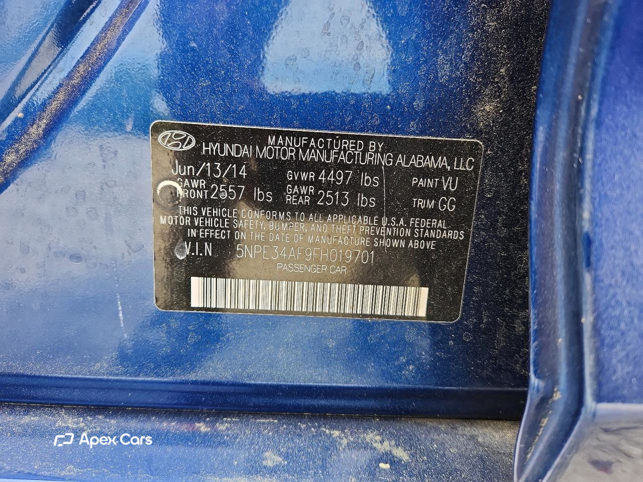 Hyundai Sonata 2015