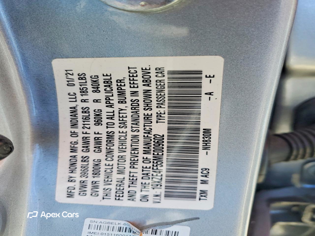 Honda Insight 2021