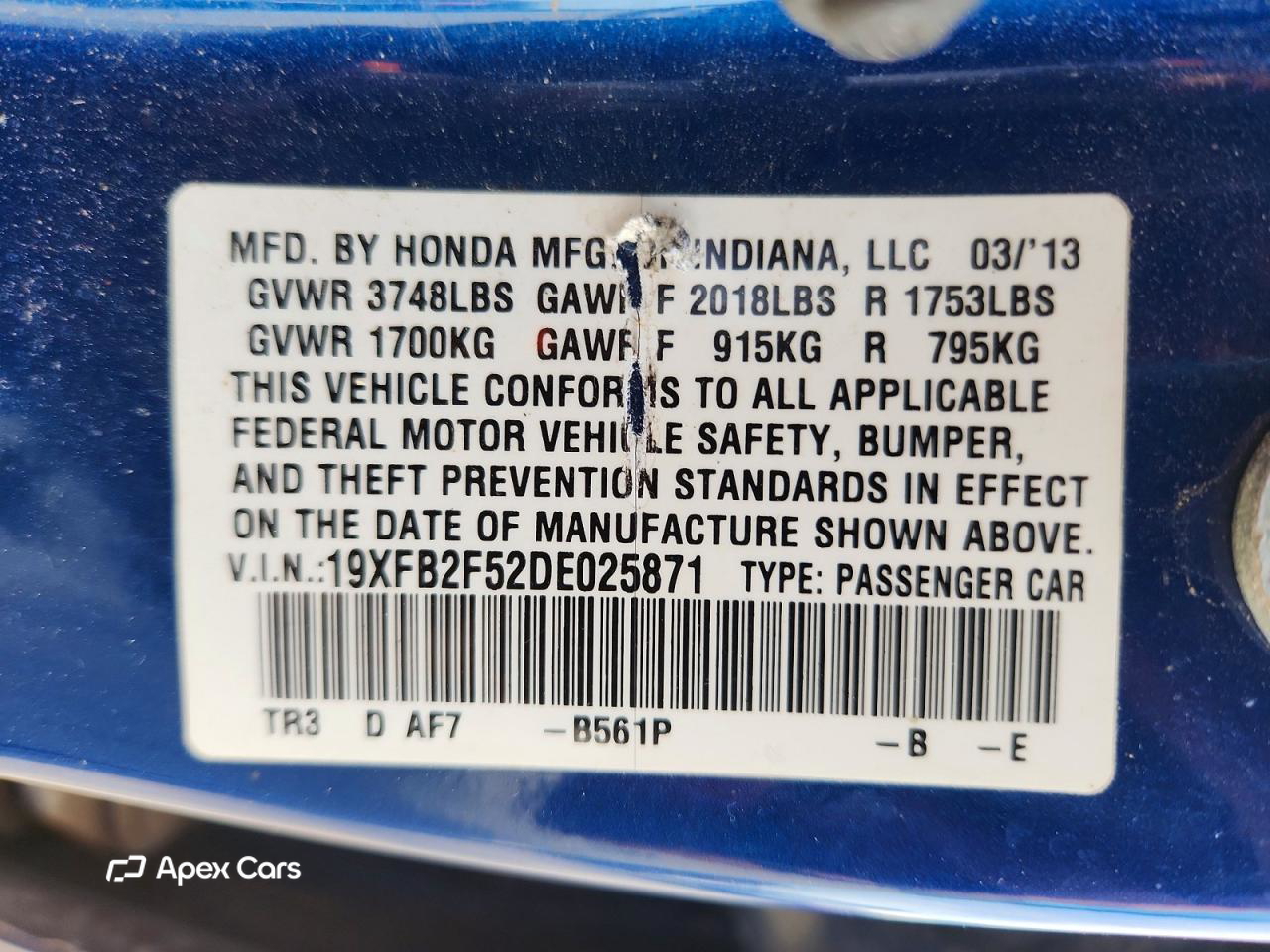 Honda Civic 2013