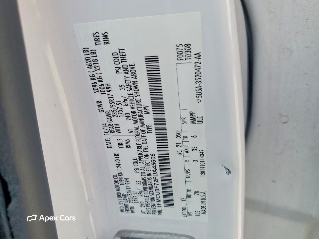 Ford Escape 2015