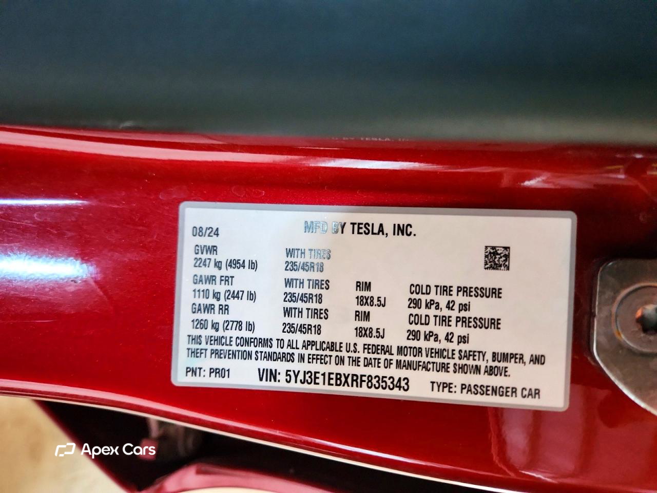 Tesla Model 3 2024