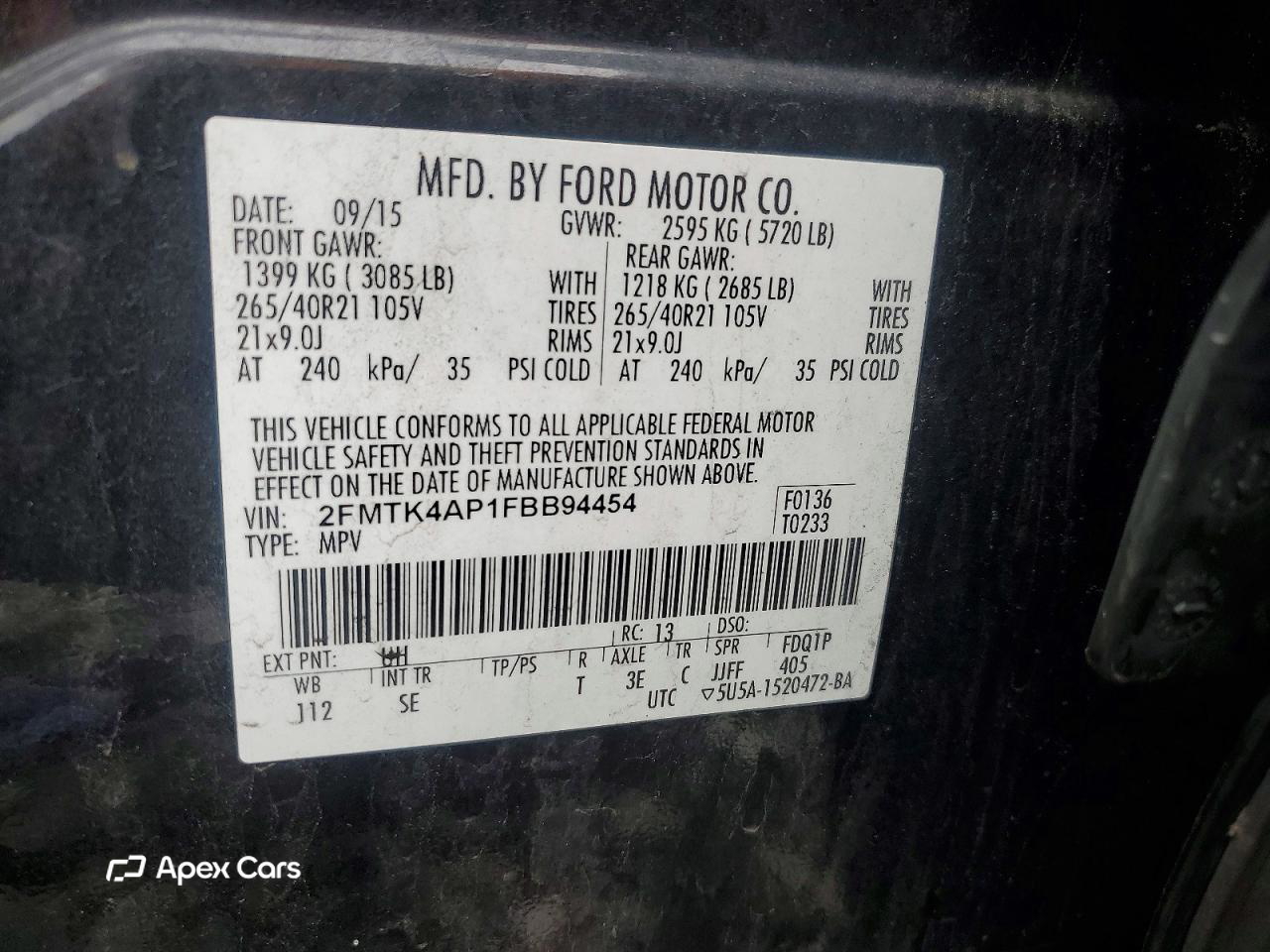 Ford Edge 2015